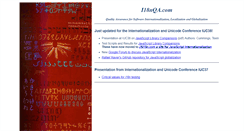 Desktop Screenshot of i18nqa.com